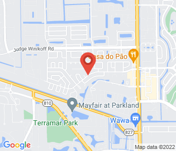 Google map image of location SW Sandalfoot Blvd, Boca Raton, FL 33428, USA